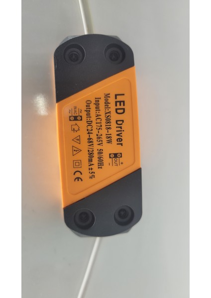 LED Drıver/trafo (8W-18W, 29V-64V, 280MA) Wallwasher LED Panel (10'lu)