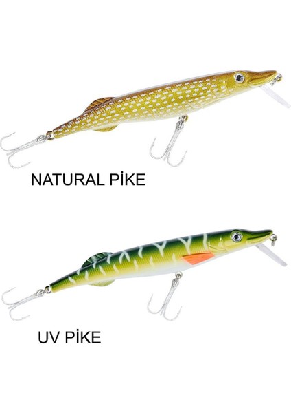 13469 Colonel Uv Striker Pike 11CM 14GR Turna Maket Balık