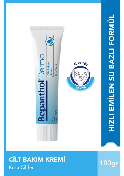 Cilt Bakım Kremi 100G + Spf Mini Yüz Kremi Hediye fiyatları