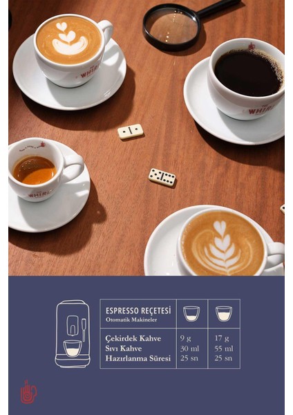 Espresso Brunette 441°F Çekirdek Kahve 1 kg x 2 Adet