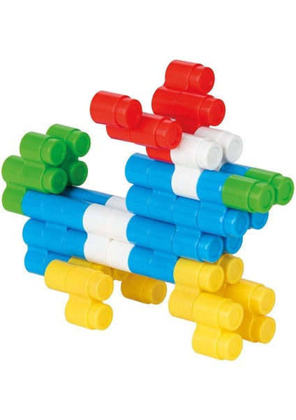 03 604 Rocket Bloklar 64 Parça -Pilsan Oyuncak