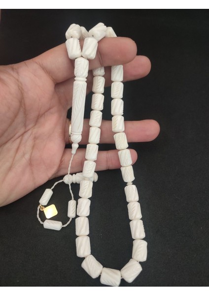 Iskeçeli Cemil Usta Eseri Hatasız Kalemkar Işçilik Iri Boy Deve Kemiği Sertifikalı 7952 fırsatları