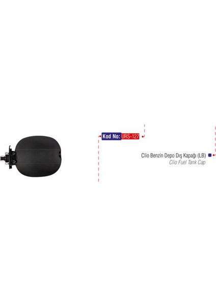 Benzin Depo Diş Kapaği Clio 98-08 Dpmah