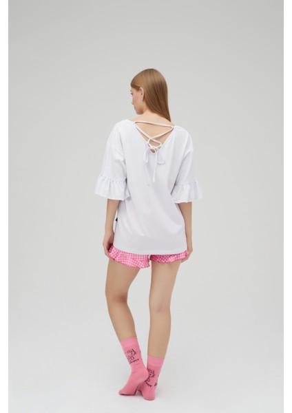 Lisanslı Şortlu Kısa Kol Pijama Takımı