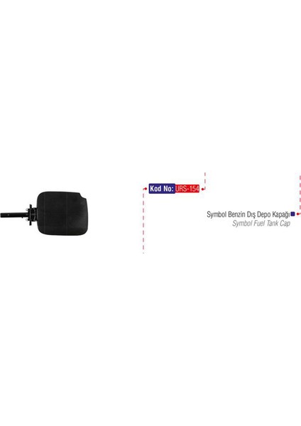 Benzin Depo Diş Kapaği Clio Symbol 09 Dpmah