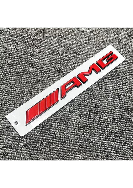 Özel Tasarım Piano Black Kırmızı Amg Bagaj Yazısı Mercedes Slk