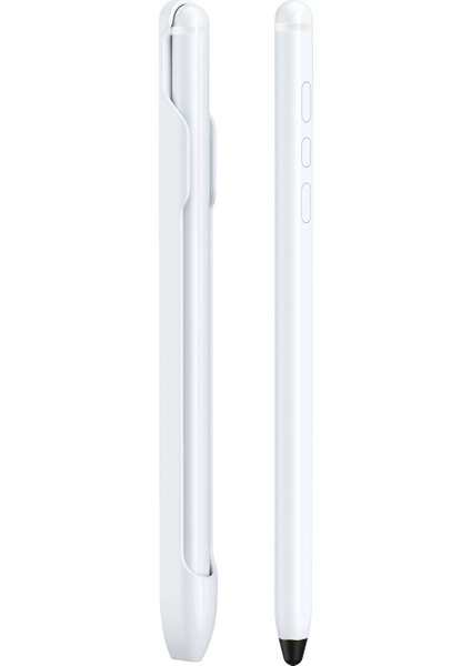 Tablet Telefon Kalemi Hassas Yazı Şarj Edilebilir Kapasitif Kalem-Beyaz (Yurt Dışından)