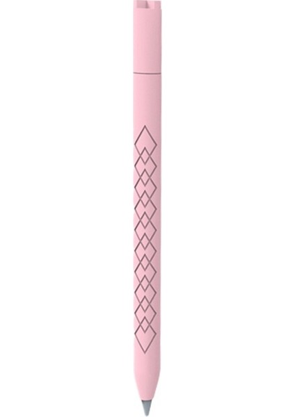 Apple Pencil (Usb-C) Için Elmas Doku Silikon Kılıf Stylus Kalem Koruyucu Kılıf-Pembe (Yurt Dışından)