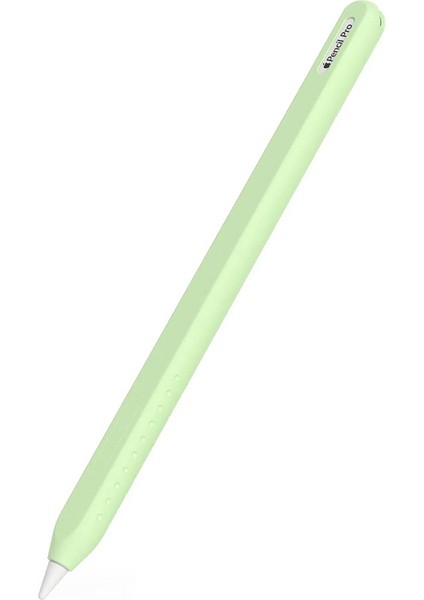 Apple Pencil (2. Nesil) Entegre Kalem Kılıfı Silikon Koruyucu Kapak-Yeşil (Yurt Dışından)