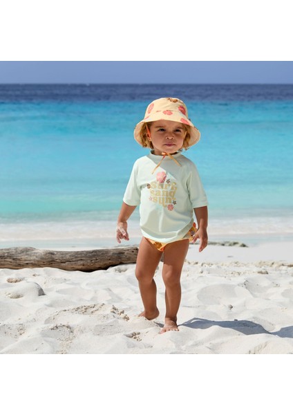 Bucket Hat Flowers Uv Korumalı Şapka Vanilla indirimleri