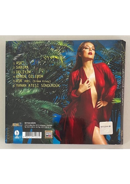 Demet Akalın Aşk CD (Orjnal Dönem Baskı Cd) fiyatları