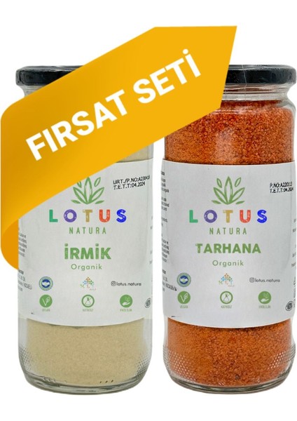 Bebek Tarhana- Bebek Irmik Set +6 Ay