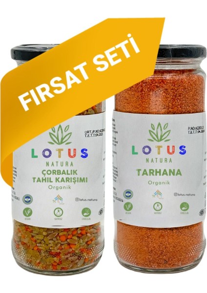 Bebek Çorbalık Tahıl Karışımı- Bebek Tarhana Seti +9 Ay