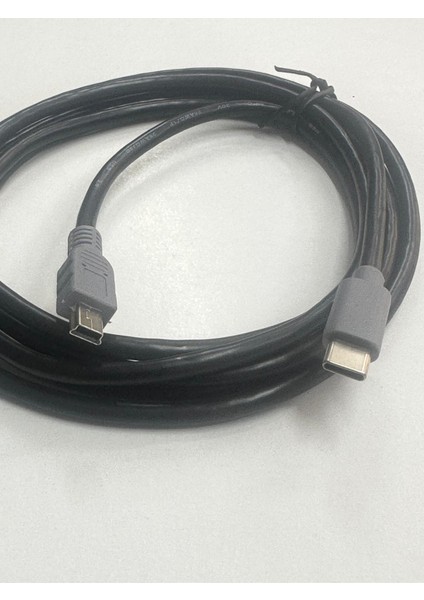 0.5 Metre Typec Mini USB Kablo Yarım Metre Typec 5 Pin Kablo