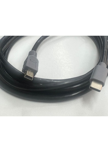 0.5 Metre Typec Mini USB Kablo Yarım Metre Typec 5 Pin Kablo