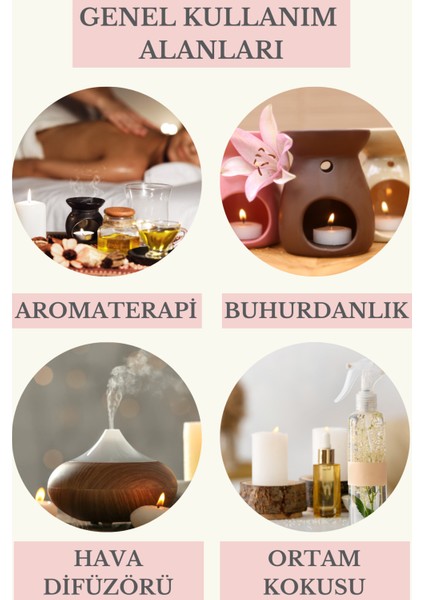 Tatlı Vanilya Esansiyel Koku Yağı Buhurdanlık Yağı Difüzör Hobi Esansı Oda Ortam Kokusu 10 ml