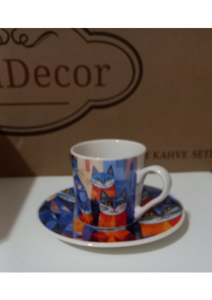 Lıve Cats 18 Prç Çay ve Kahve modelleri