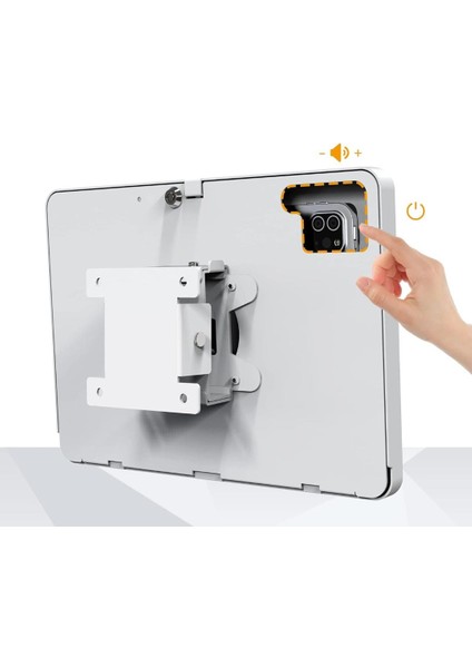 Ipad Duvar Askısı, 10,9 Inç Ipad 10 Nesil, 11 Inç iPad Pro 1 2 3 4, Air 4 5 Tablet Tutucu, Kilitlenebilir Anahtar, Mağazalar, Kütüphaneler, Akıllı Ev Için modelleri