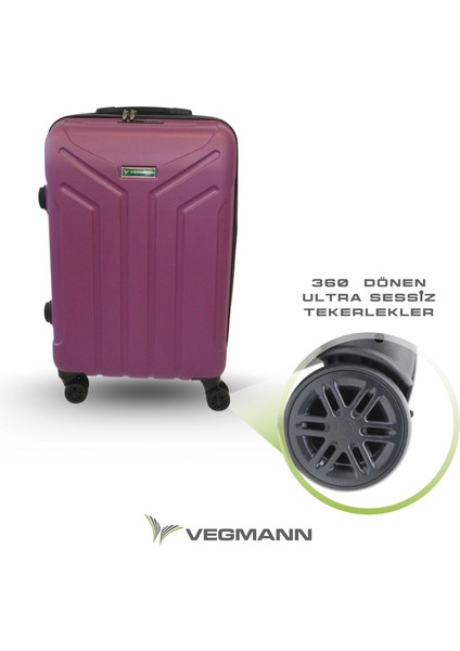 Tartılı Scavel Violet 3 Lü Valiz Seti modelleri