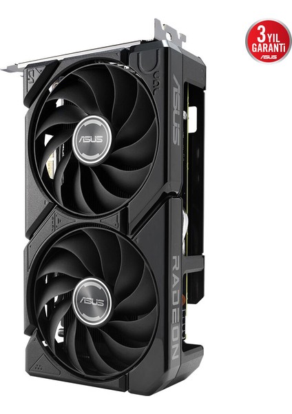 DUAL-RX9060XT-8G-AMD-RADEON-RX 9060-8G-8GB GDDR6-128BIT--HDMI-2XDP-EKRAN Kartı