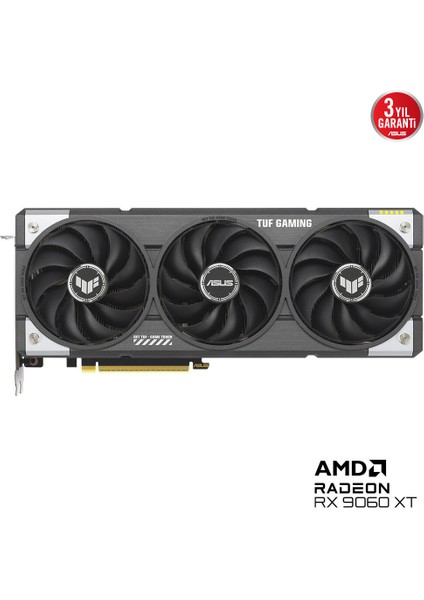 TUF-RX9060XT-O16G-GAMING-AMD-RADEON-RX 9060-16G-16GB GDDR6-128BIT--OC-HDMI-2XDP-EKRAN Kartı