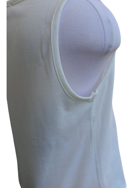 Kız Çocuk T-Shirt Çınar Baskılı Önden Bağlamalı Ekru indirimleri