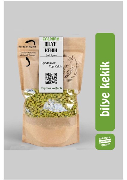 Bilye Kekik 250 gr - Yoğun Aromalı (Bilya - Tomurcuk Kekik) - Thymus Vulgaris