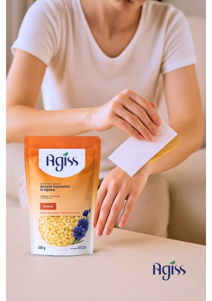 Boncuk Soyulabilir İnci El Ağdası Normal Ciltler için 220 gr x 2 adet