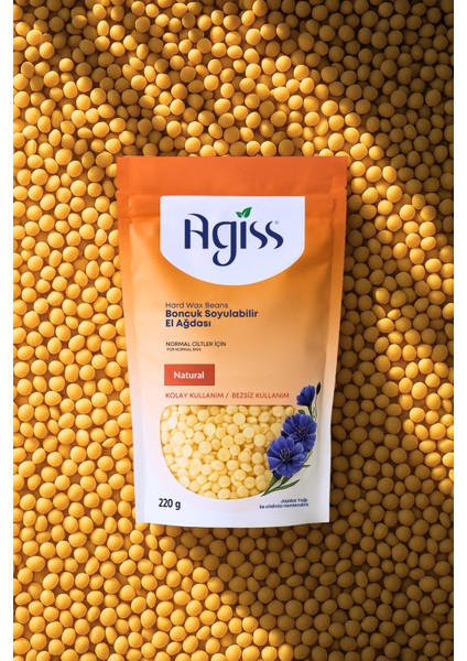Boncuk Soyulabilir İnci El Ağdası Normal Ciltler için 220 gr x 2 adet