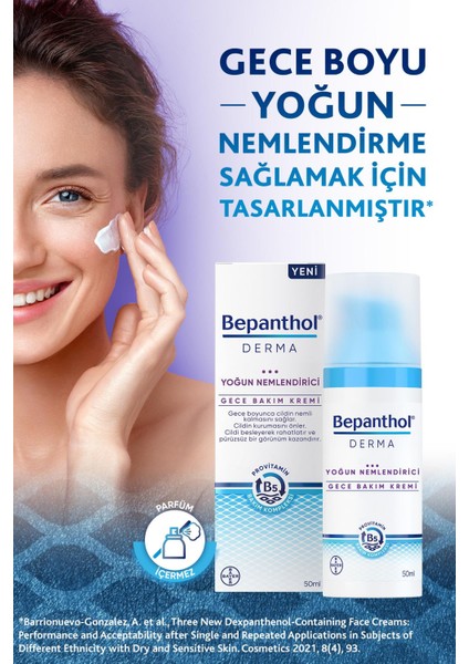 Gece Bakım Kremi 50ML + Dudak Kremi 7.5ml + Spf Mini Yüz Kremi Hediye fırsatları