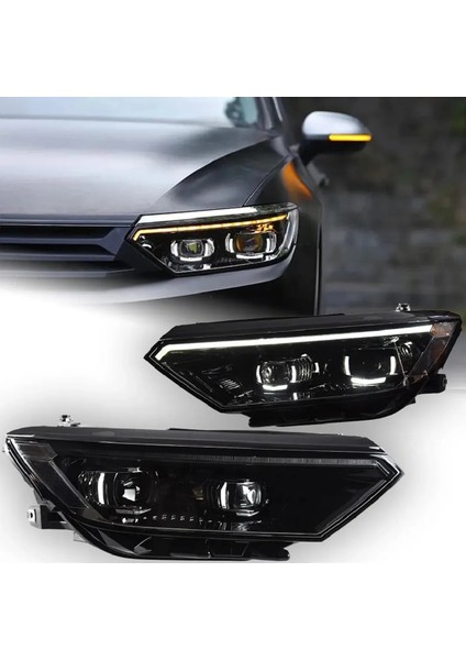 Vw Passat B8 2014.2019 Uyumlu 8-5 Dizayn Ledli Ön Far