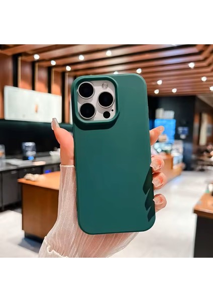 Iphone 16 Pro Max Uyumlu Kılıf Lansman Silikon ve Esnek