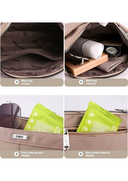 Kadınlar Crossbody Naylon Omuz Çantası Moda Açık Çanta (Yurt Dışından)