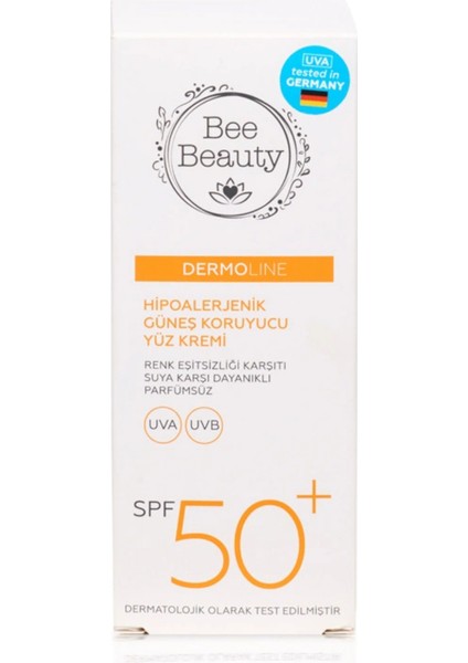 Hipoalerjenik Yüz Güneş Kremi Spf 50+ – Hassas Ciltler Için Yüksek Koruma, 50 ml fiyatları