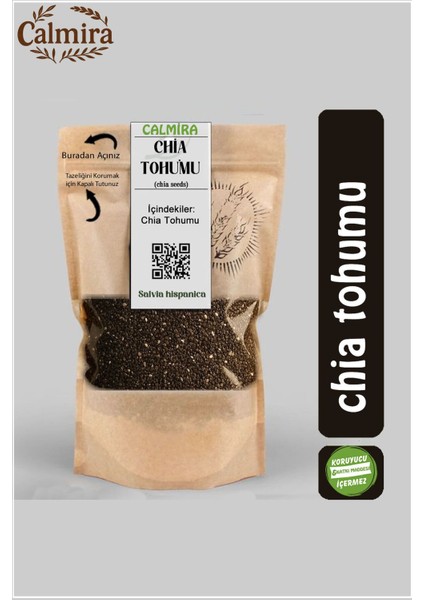 Chia Tohumu - (Çiya Tohumu) Chia Seeds 50 gr
