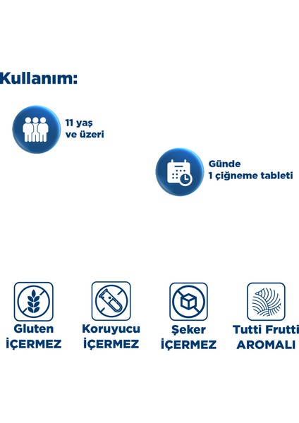 Mag Focus 15 Çiğneme Tableti 2’li
