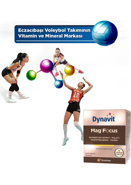 Mag Focus 15 Çiğneme Tableti 2’li