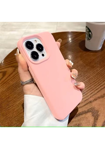Iphone 16 Pro Uyumlu Kılıf Lansman Silikon ve Esnek
