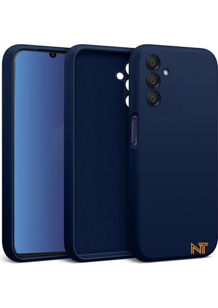 Samsung Galaxy M14 5g Kılıf Kamera Korumalı Lansman Kadife Iç Yüzeyli (Şık Tasarım) Silikon Kapak