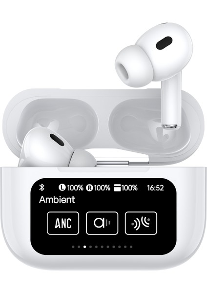 Lexia Dokunmatik LED Ekranlı Bluetooth Kulaklık Touch Lite Beyaz Renk Bluetooth Kulaklık modelleri