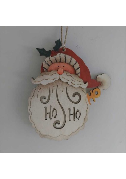 El Sanatları Için Küçük Noel Baba Asılı Süs Ağaç Için Ev Dekorasyon 1 Adet