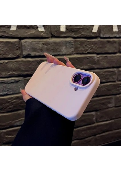 Iphone 16 Uyumlu Kılıf Silikon Lansman ve Esnek