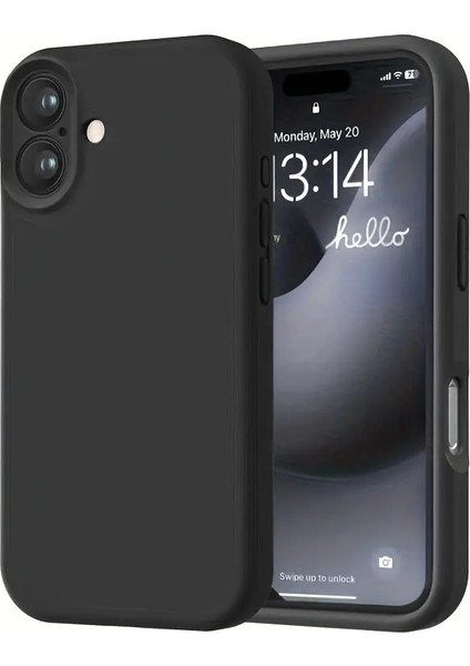 Iphone 16 Uyumlu Kılıf Silikon Lansman ve Esnek modelleri