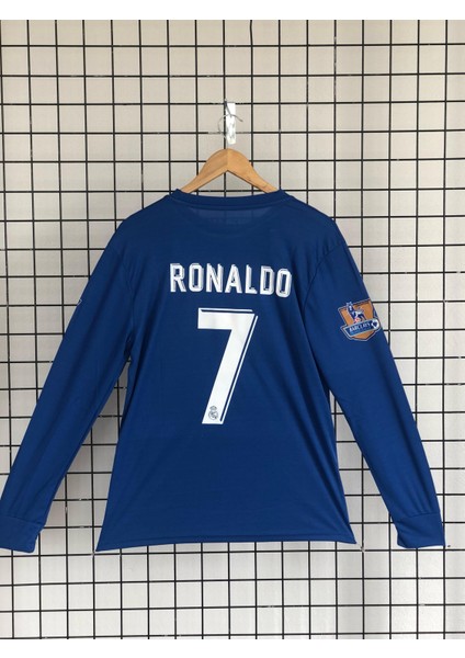 Cristiyano Ronaldo Lacivert Renkli Futbol Forması