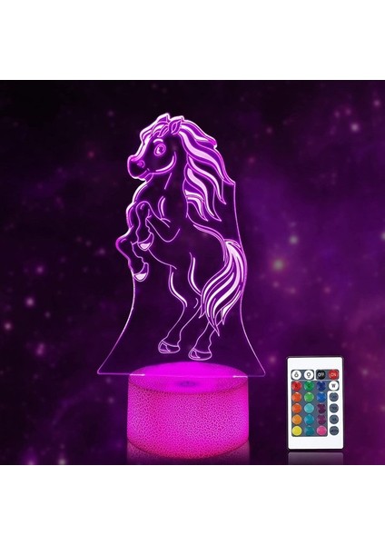 At Gece Lambası, At Hediyeleri, Mekanik H Horse2 (Yurt Dışından)