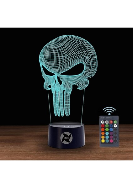 3D Optik Illüzyon Gece Lambası - Gre Yaratır (Yurt Dışından) fiyatları