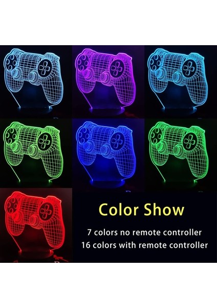 Lamba Gece Lambası 3D Illüzyon Lamba Masa F Ak-23 (Yurt Dışından) fiyatları