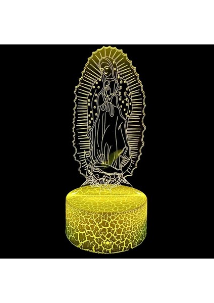 3D LED Gece Lambası San Judas Jesus Malverde J Ebeveyn (Yurt Dışından)