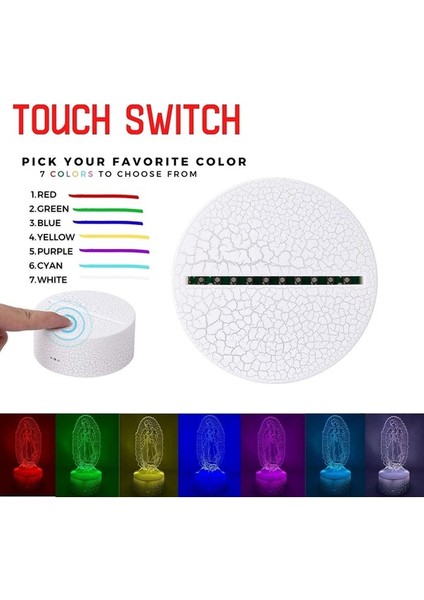 3D LED Gece Lambası San Judas Jesus Malverde J Ebeveyn (Yurt Dışından) fırsatları