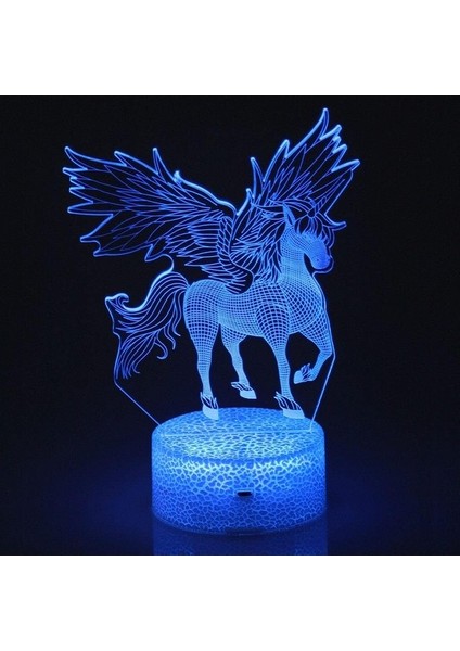 Tek Boynuzlu Gece Işıkları Kız 1 Için Doğum Günü Hediyeleri (Yurt Dışından)